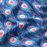 Jersey coton Pavo | Stoff&Liebe – bleu roi/rose intense,  thumbnail number 2