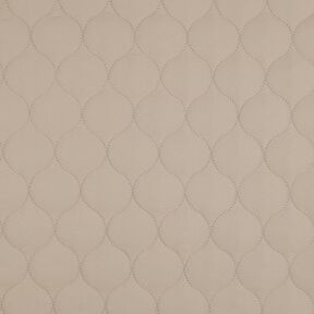 Tissu matelassé Motif circulaire | Poppy Fabrics – beige foncé, 