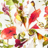 Tissu d’extérieur Canvas Fleurs et papillons – blanc/lilas,  thumbnail number 3