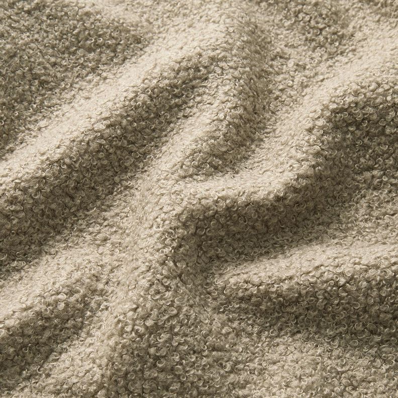 Tissu de revêtement Tissu peluche doux – gris clair,  image number 2