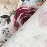 Tissu double gaze de coton Roses aquarelle Impression numérique – blanc,  thumbnail number 5