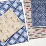 Tissu de décoration Canvas Batik-Kreise – indigo/blanc,  thumbnail number 6