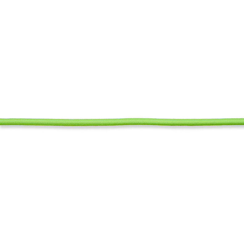 Cordelette en caoutchouc [Ø 3 mm] – vert fluo,  image number 2