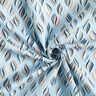 Popeline de coton décoration de Noël – bleu clair/or ancien,  thumbnail number 3