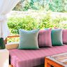 Toile pour store banne Rayures fines – rose intense/lilas,  thumbnail number 7