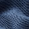Mini Jersey de coton gaufré uni – bleu jean,  thumbnail number 3