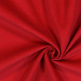 Velours milleraies Uni – rouge vif, 