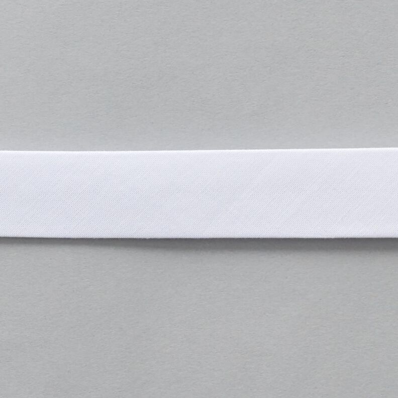 Biais Coton bio [20 mm] – blanc,  image number 1