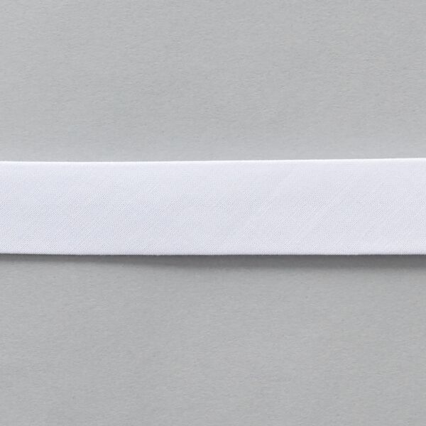 Biais Coton bio [20 mm] – blanc,  image number 1
