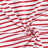Jersey de coton Rayures fines et larges – blanc/rouge,  thumbnail number 3