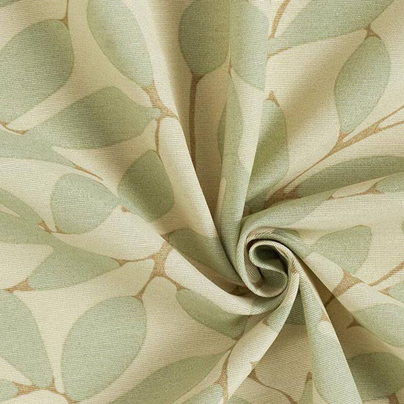 Tissu décoratif Toile Feuilles floues – nature/roseau,  image number 3