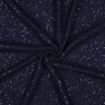 Tricot Bouclé Paillettes Uni | Poppy Fabrics – bleu nuit,  thumbnail number 4