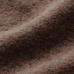Loden de laine foulé Chiné – marron, 