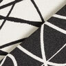 Tissu de décoration Jacquard Lignes abstraites – ivoire/noir,  thumbnail number 5