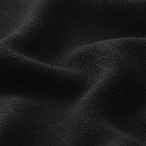 Viscose et lin doux – noir, 