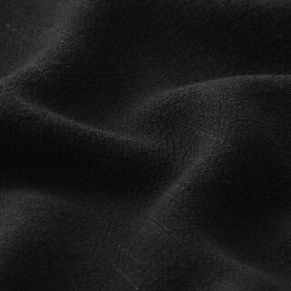 Viscose et lin doux – noir, 