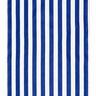 Extérieur Tissu pour chaise longue Rayures verticales 44 cm – bleu roi/blanc,  thumbnail number 1