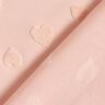 Jersey éponge Cœurs – rosé,  thumbnail number 4