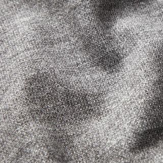Tissu pour manteau chiné gratté – gris foncé, 