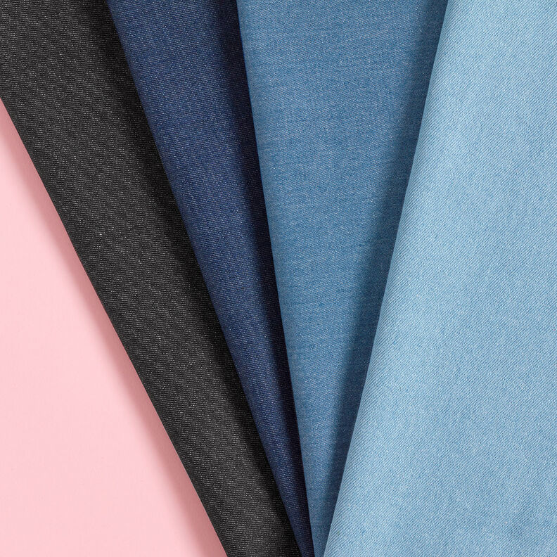 Denim de coton épais – bleu clair,  image number 4