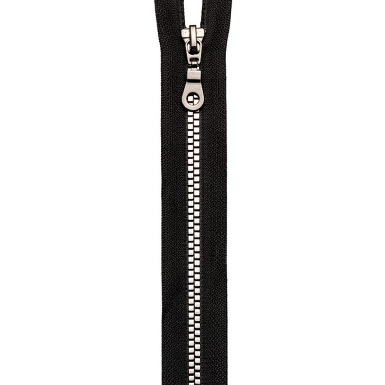 Fermeture éclair S14, divisible | Prym – noir/argent, image number 1