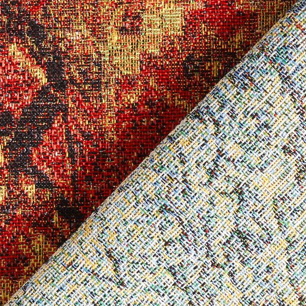 Tissu de décoration Gobelin tapis tissé – terre cuite/rouge feu,  image number 6