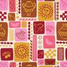 Popeline coton patchwork | Poppy Fabrics – crème/rouge foncé,  thumbnail number 1