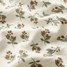 Tissu double gaze de coton Branches de fleurs | by Poppy – écru,  thumbnail number 2