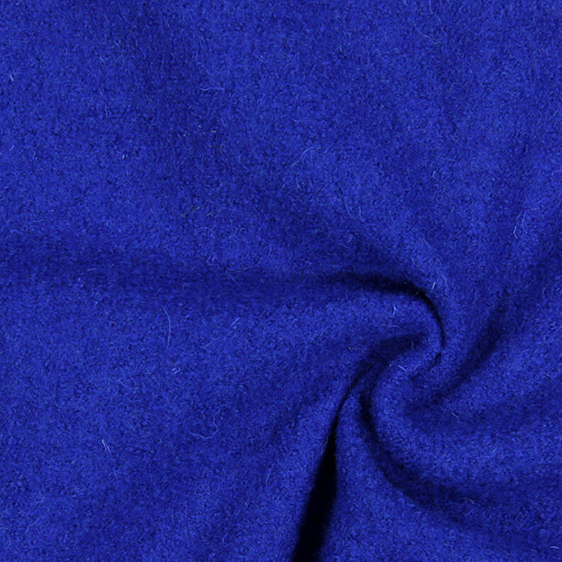 Loden de laine foulé – bleu roi,  image number 1