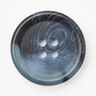 Bouton 4 trous rond [Ø 25 mm] – bleu jean,  thumbnail number 1