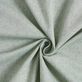 Tissu de décoration Semi-panama Tissu coloré – vert foncé/nature, 