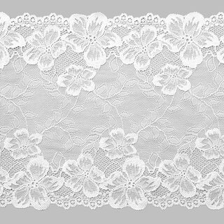 Dentelle élastique Hera [220 mm] - blanc, 