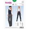 Pantalon avec pli de liaison / Marlene, Burda 6856,  thumbnail number 1