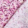 Tissu viscose Prairie fleurie – raisin/blanc,  thumbnail number 4