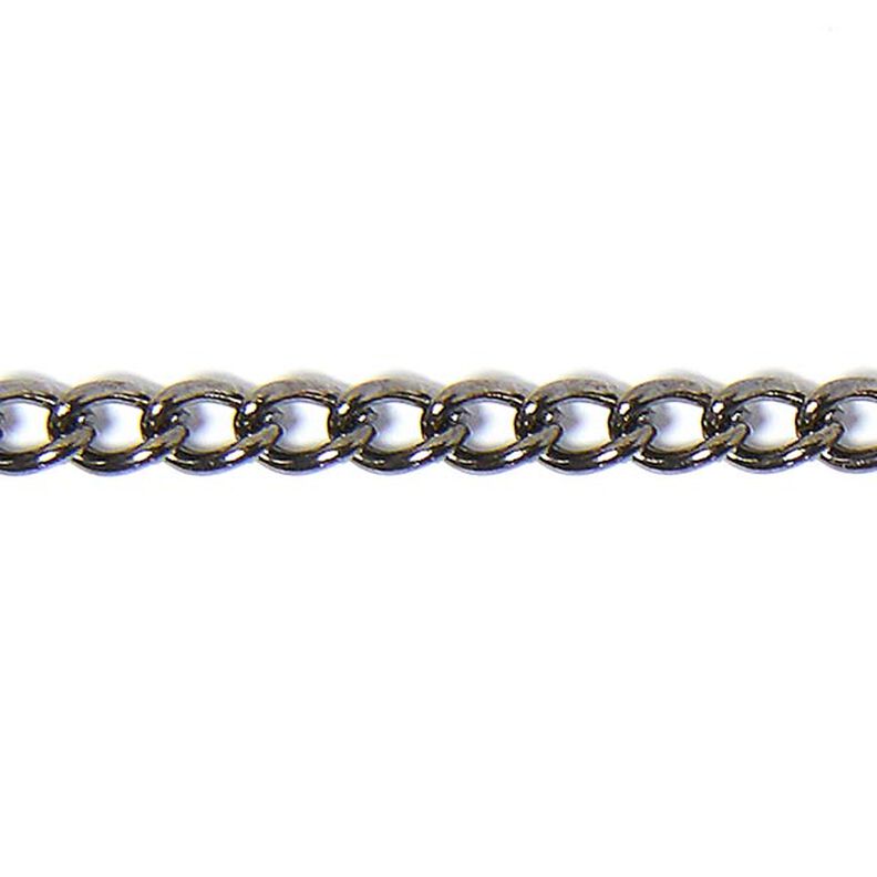 Chaîne à maillons [3 mm] – anthracite,  image number 1