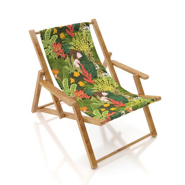 Tissu d’extérieur Canvas Plantes exotiques – vert foncé,  image number 10