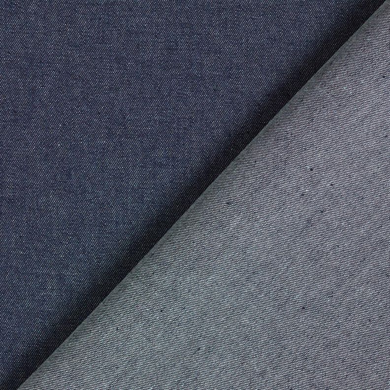Denim de coton moyen – bleu marine,  image number 3