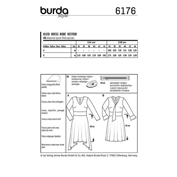 Robe, Burda 6176 | 34-44, image number 9