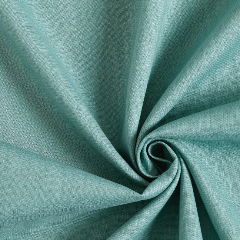 Tissu de lin en ramie mélangée medium – eucalyptus,  image number 1