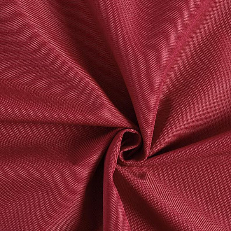 Tissu d’extérieur Panama Uni – rouge bordeaux,  image number 1