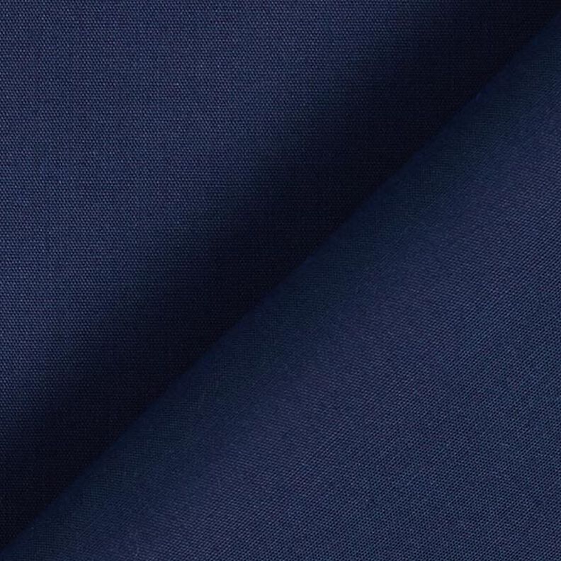 Tissu en polyester et coton mélangés, facile d’entretien – bleu marine,  image number 3