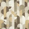 Tissu opaque Arcs abstraits – kaki/taupe clair,  thumbnail number 1