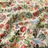 Tissu de décoration Gobelin Jardin fleuri joyeux – beige clair/vert,  thumbnail number 2