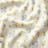 Tissu en coton Cretonne Petites fleurs – crème/mauve,  thumbnail number 2