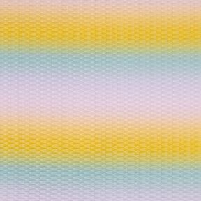 Jersey sport Dégradé de couleurs structuré – violet pastel/abricot, 