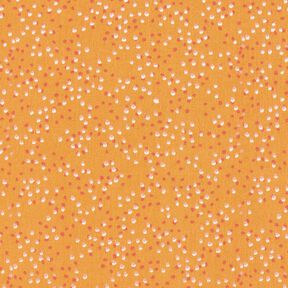 Tissu en coton Cretonne Pünktchen – orange pêche, 
