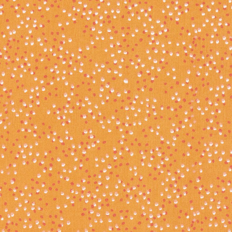 Tissu en coton Cretonne Pünktchen – orange pêche,  image number 1
