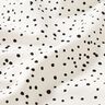 Jersey de coton Pois irréguliers – blanc,  thumbnail number 2