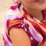 Satin de coton Vagues rétro | Poppy Fabrics – pourpre/orange,  thumbnail number 7