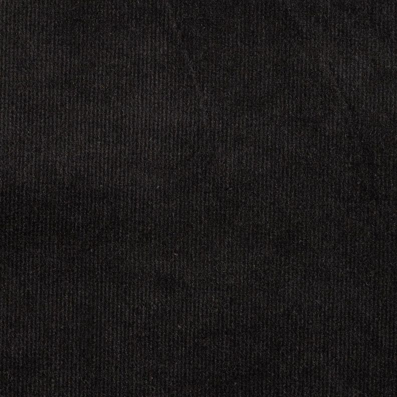Velours à côtes fines stretch – noir,  image number 4
